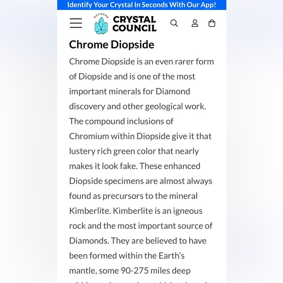 Chrome Diopside Ring - Picture 8 of 8